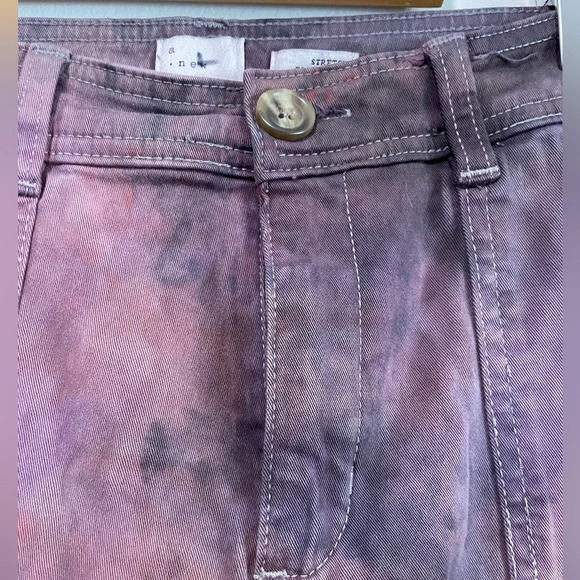 A New Day Purple Tie-Dye Trousers Size  8 - Picture 6 of 9